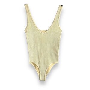 Aura ribbed bodysuit M